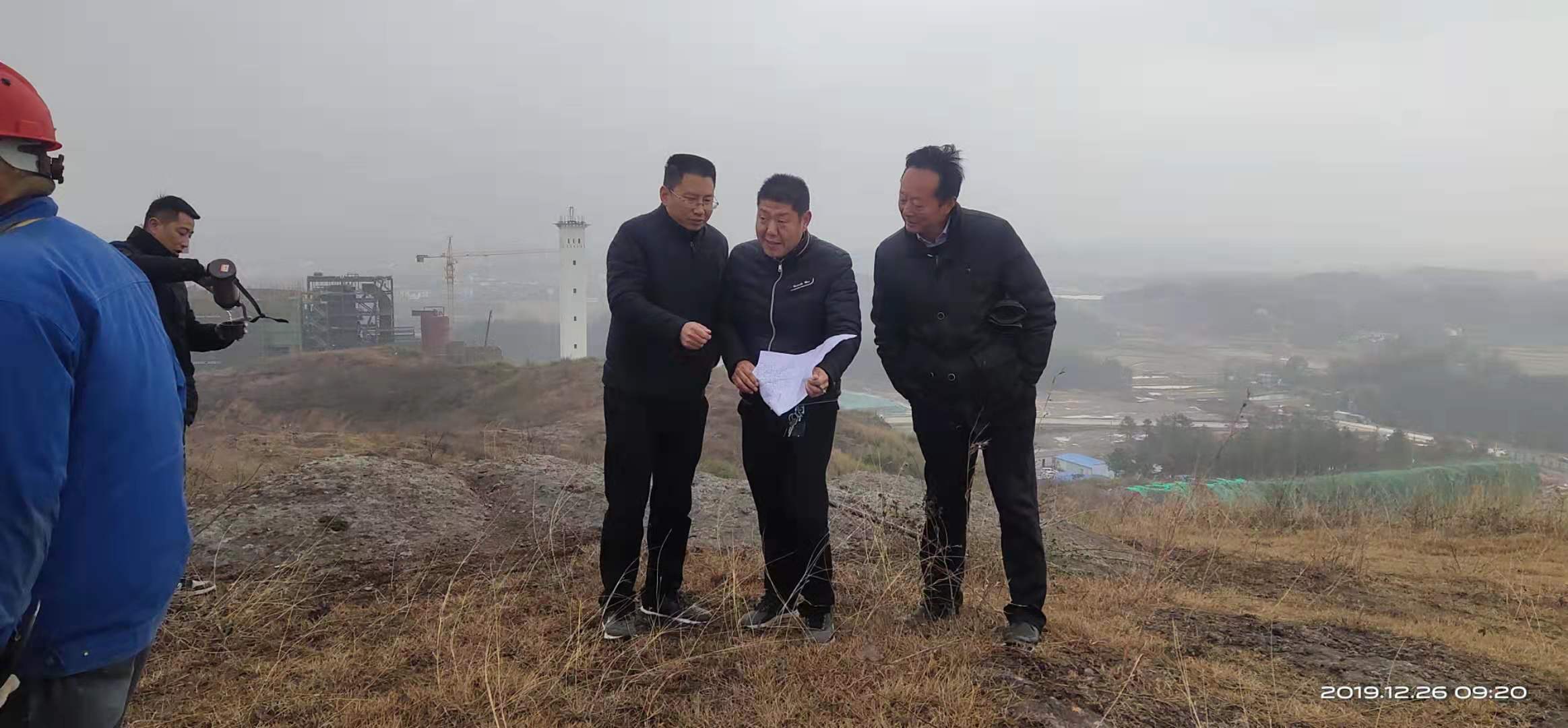 筑圣公司積極推進筑圣新型建材生產(chǎn)項目征地工作