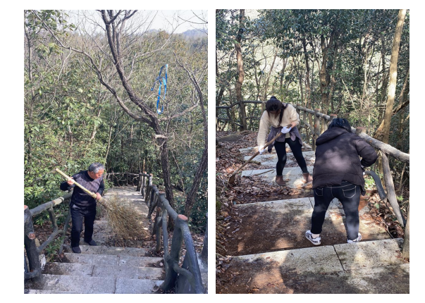 佛子嶺旅游公司開展環(huán)境整治活動