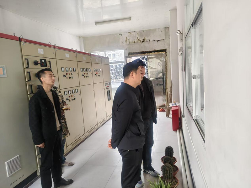 清源供水公司開展節(jié)前安全生產大檢查