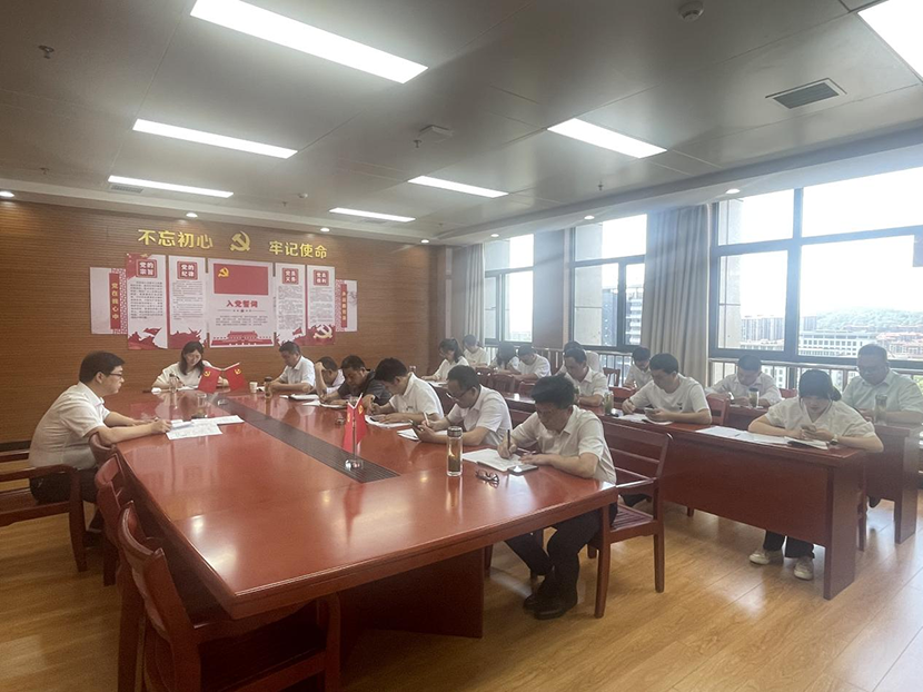 大別山國(guó)投集團(tuán)黨支部組織開(kāi)展主題黨日活動(dòng)（一）