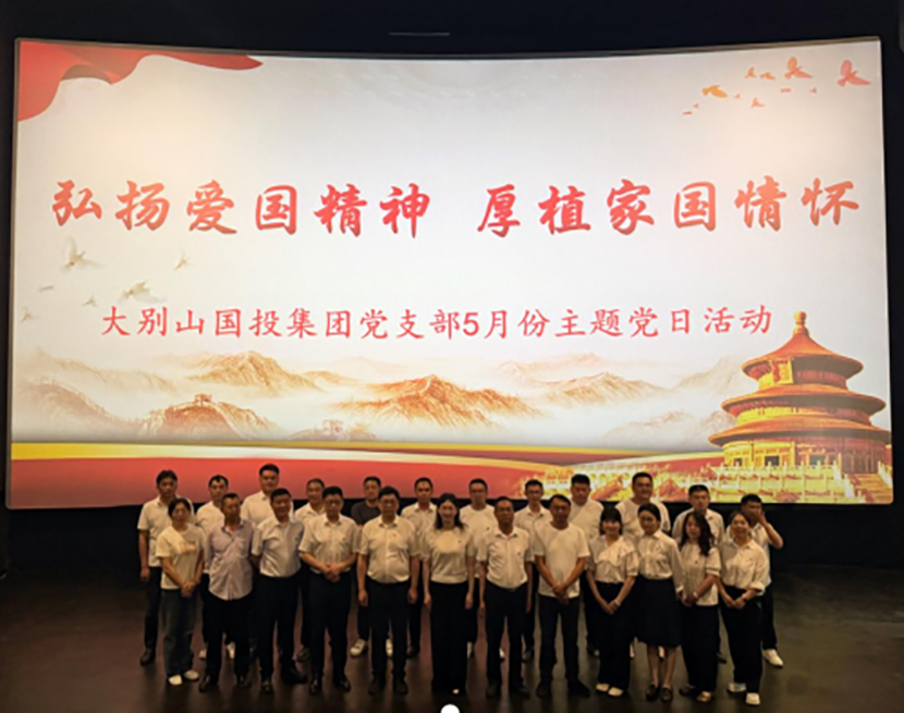 大別山國(guó)投集團(tuán)黨支部組織開(kāi)展主題黨日活動(dòng)（一）