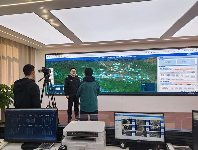 省電視臺(tái)報(bào)道清源供水公司智慧供水